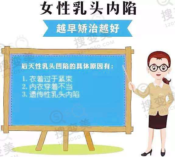 乳头内陷怎么进行矫正，为什么会出现乳头内陷的情况