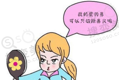 鹰钩鼻矫正可以只动鼻尖吗