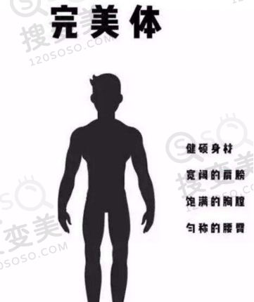 男性理想身材