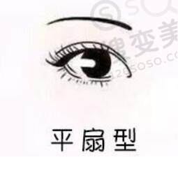 平扇双眼皮